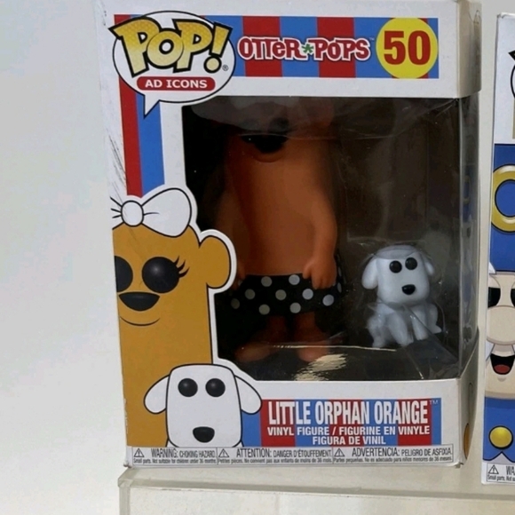 Funko Pop Ad Icons Little Orphan Orange with White Dog - Picture 1 of 1